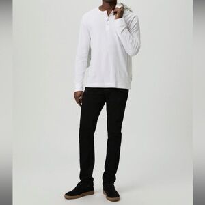 PAIGE Mens Black Skinny Jeans 33